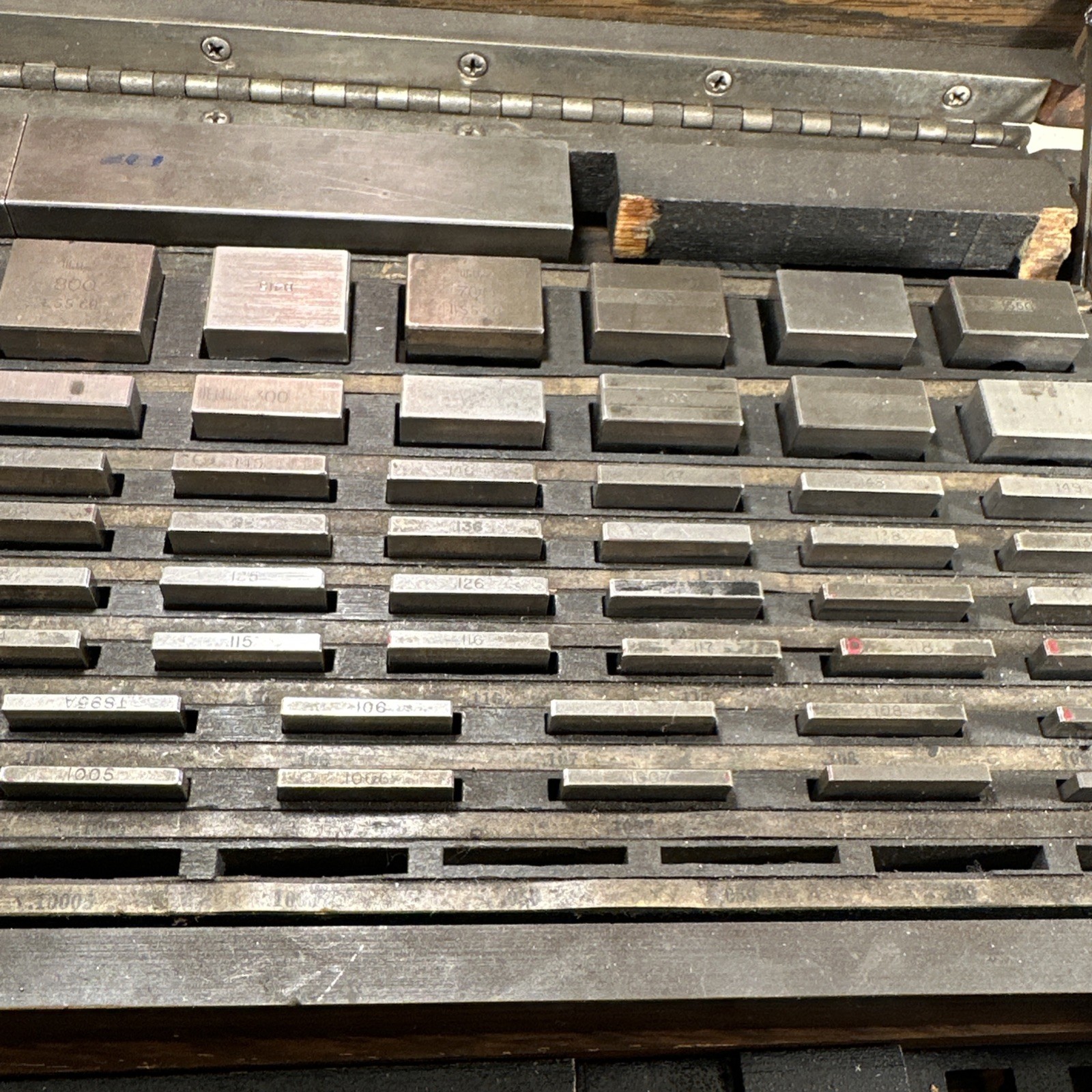 Vintage Starrett Webber 613A Model SS81A1X GR 3 Gage Block Set 95 Plus Pieces