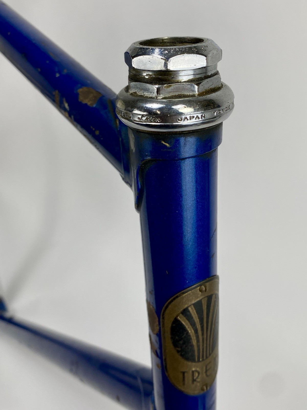 1977 Trek TX300 24” Frame And Fork Set Road Bicycle Waterloo WI USA Made