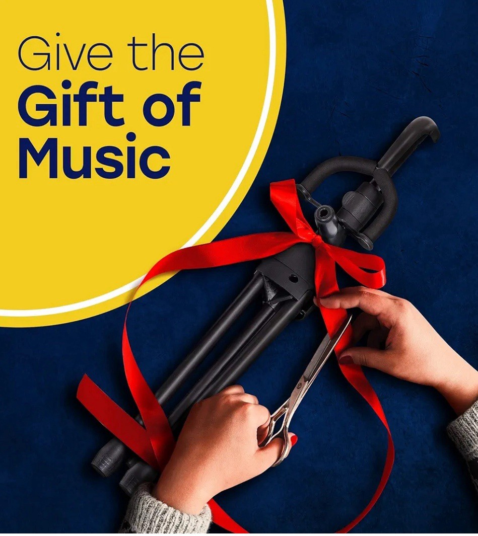 Hola! Music Guitar Stand - Height Adjustable, Collapsible w/Padded Neck & Yoke