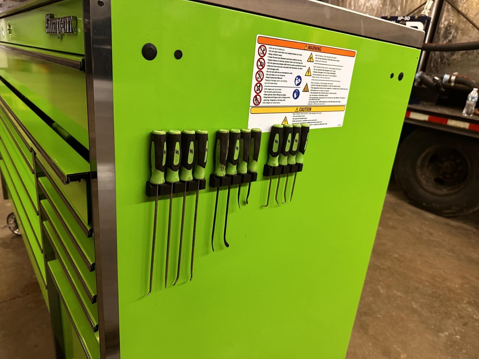 Magnetic Pick Tool Organizer | Durable Pick Set Holder ( 12 Piece Holder)