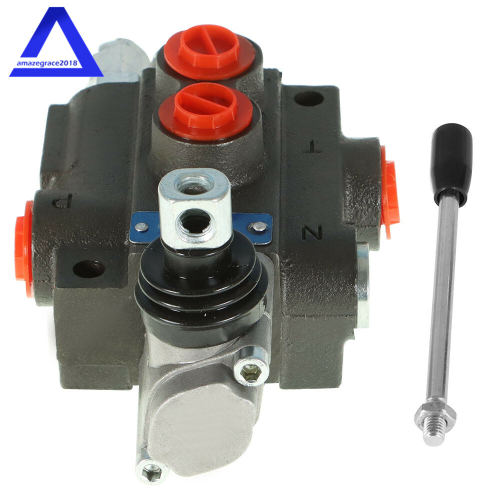 1 Spool 11 GPM Hydraulic Directional Control Valve Monoblock Double Acting