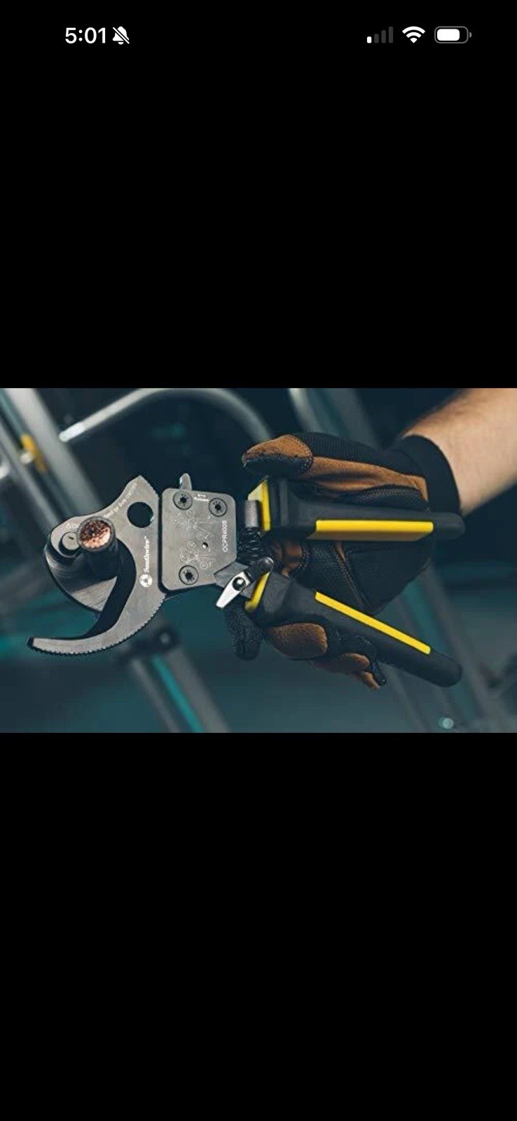 Southwire CCPR400 Heavy Duty Ratcheting Cable Cutters for 750 KCMIL Copper 10...