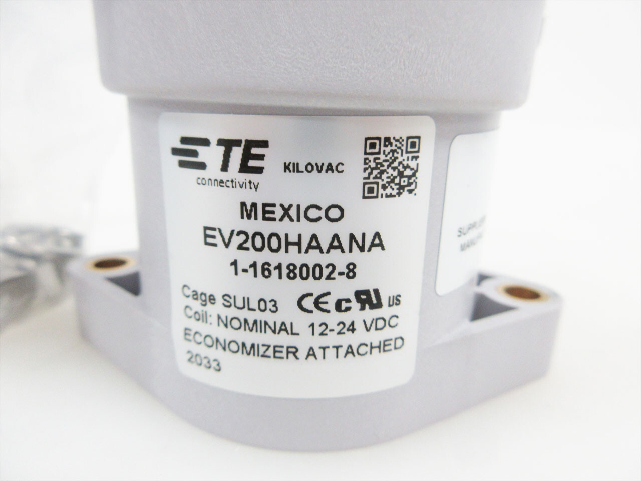 TYCO EV200HAANA 1-1618002-8 CONTACTOR RELAY EV200 HAANA ECONOMIZER COIL KILOVAC