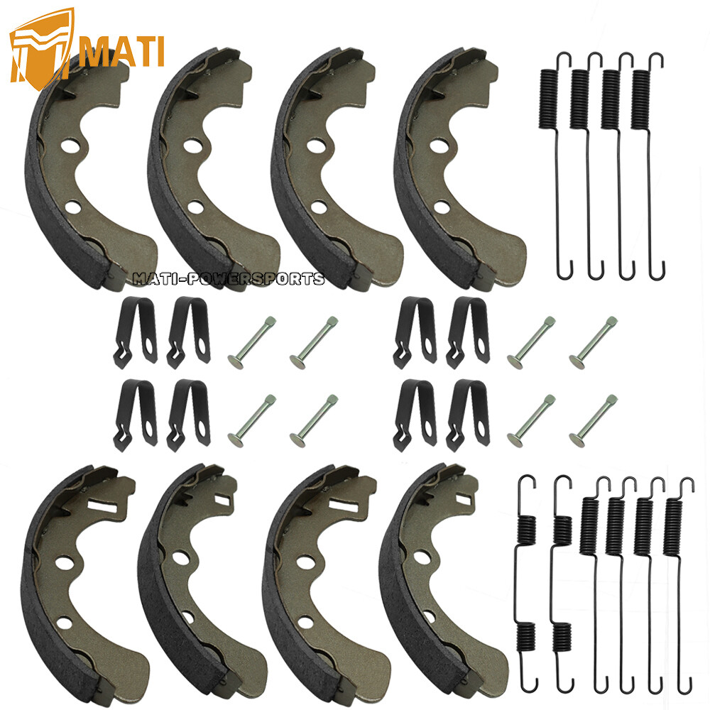 Front& Rear Wheel Cylinder Brake Shoes for Kawasaki Mule 2500 2510 2520 KAF620