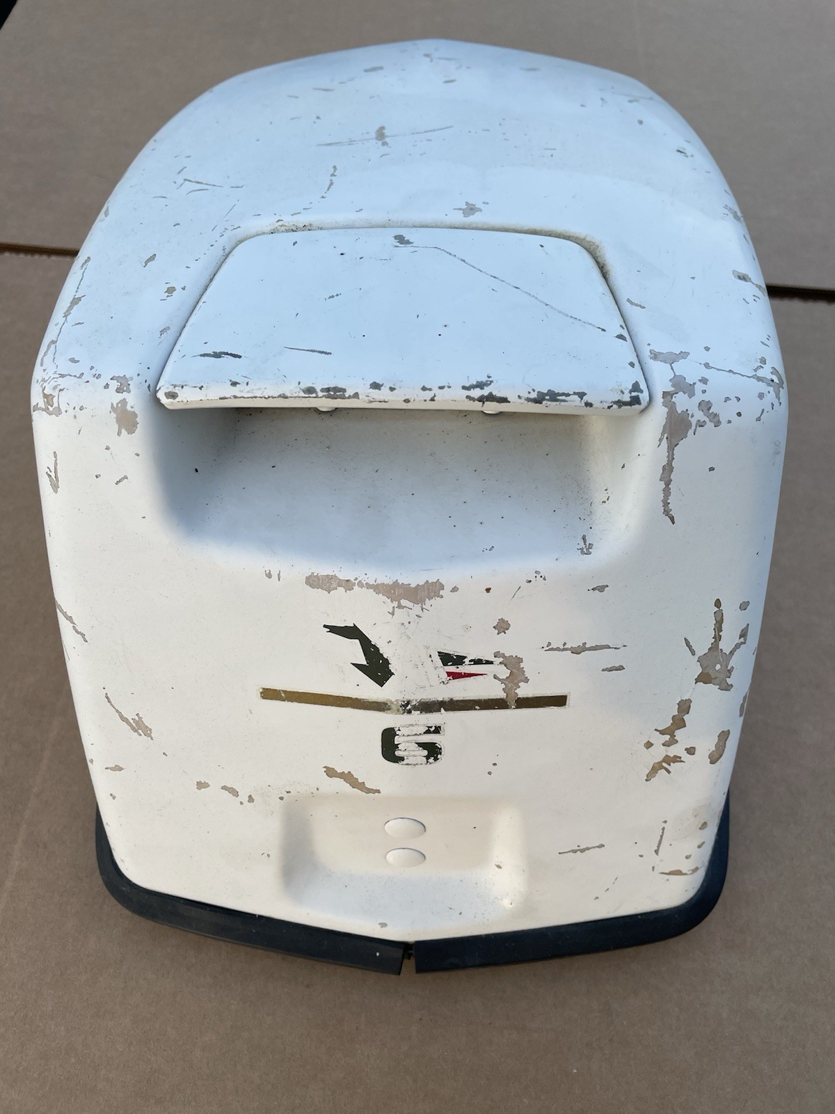 OMC Johnson Evinrude 6HP Outboard Motor Cowling Hood Cover Lid