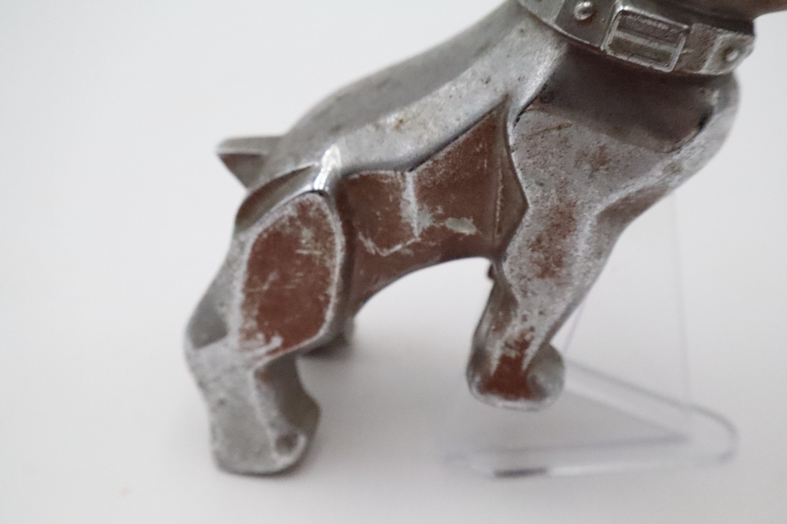 Vintage Mack Trucks Bulldog Hood Ornament Design Patent 87931 Metal