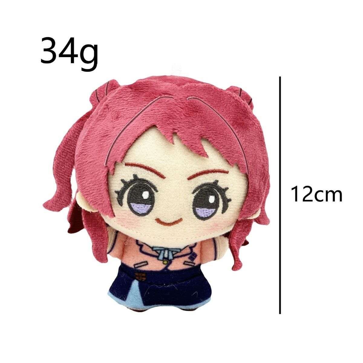 Anime Gakuen IDOLM@STER Hanami Saki Tsukimura Temari Fujita Kotone Plush Doll