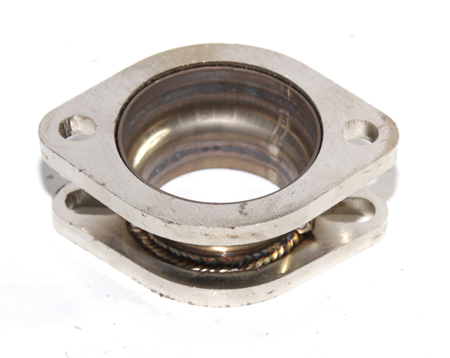 3" to 2.5" 2 Bolts Flange Reducer Catback Exhaust Muffler Extension Adapter