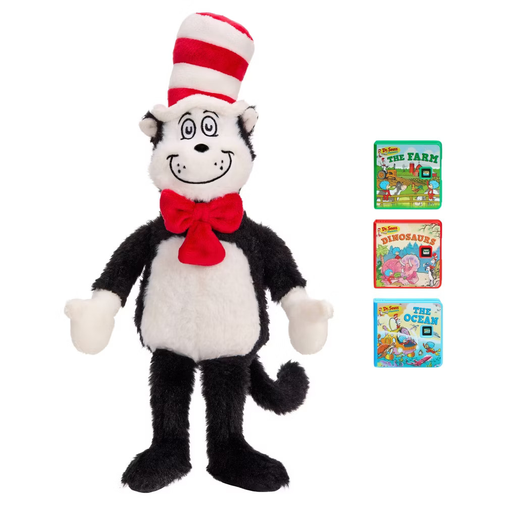 Little Tikes Story Dreamers Cat in the Hat Plush, Dr. Seuss Toy