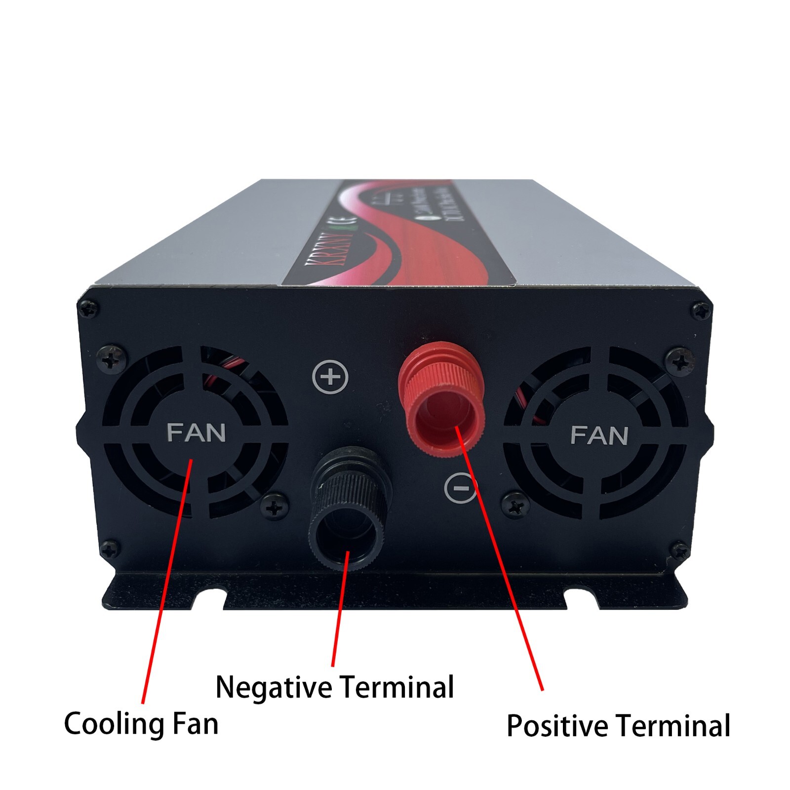 2500W Power Inverter 12V/24V/48V DC to 110V 120V AC 60HZ Pure Sine Wave From US