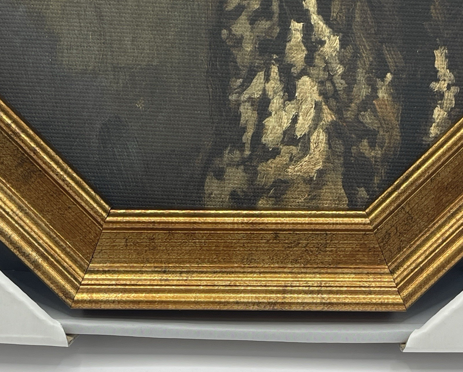 Threshold Studio McGee Pointer Dog Portrait Wall Art 8x10 Gold Frame Target NEW