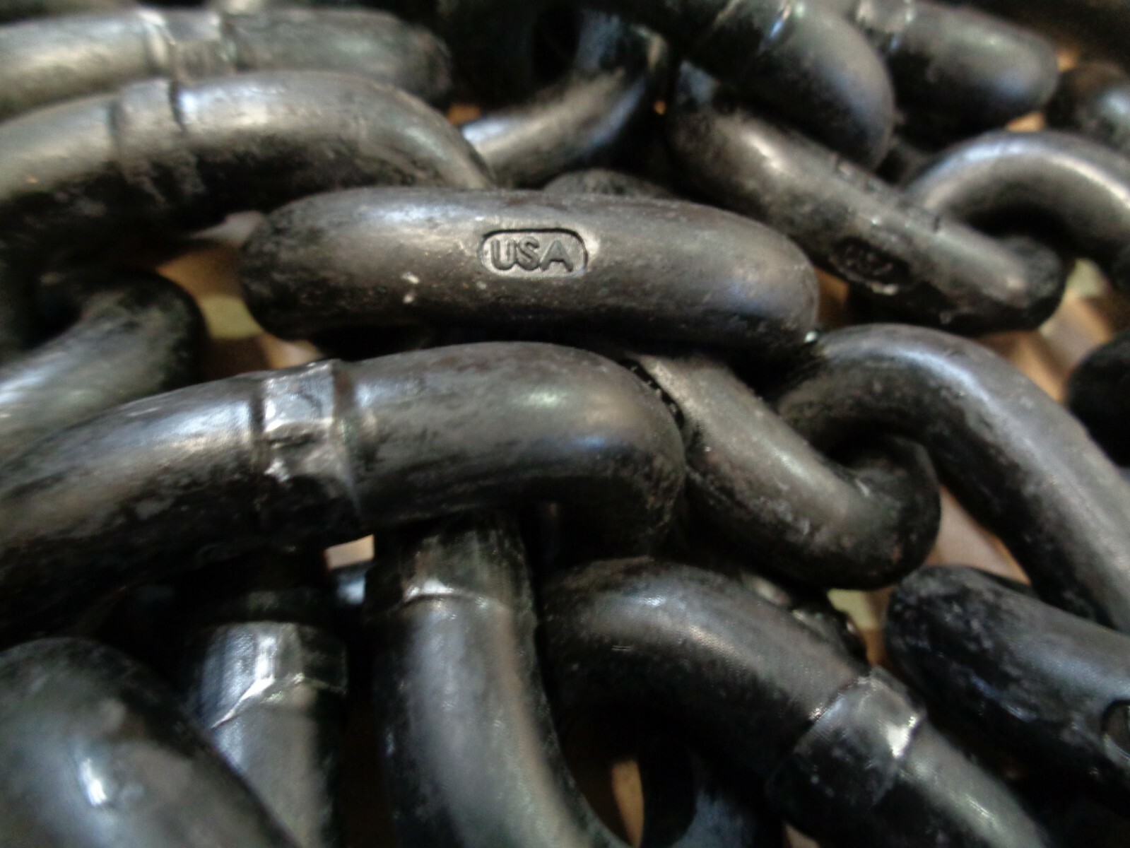 AUTO BODY FRAME MACHINE PULL CHAIN 11 FEET SLIP HOOK 100 GRADE HEAVY DUTY USA