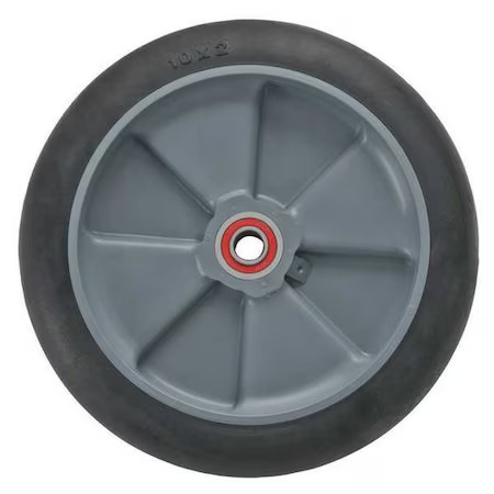 Magliner 10830 Wheel, 8 In. Dia., Rubber, 2In. Wheel Width