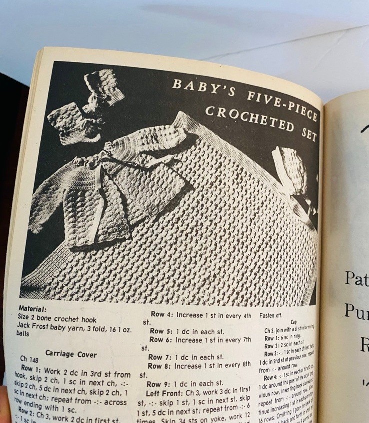 Old Time Needlework Patterns & Designs Vintage 1976 Big Book Library Volume 3