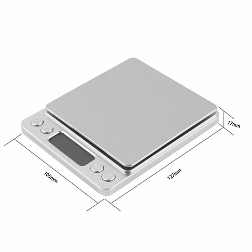 2000g x 0.1g Mini Scale LCD Display Precision Digital Gram Jewelry Scale