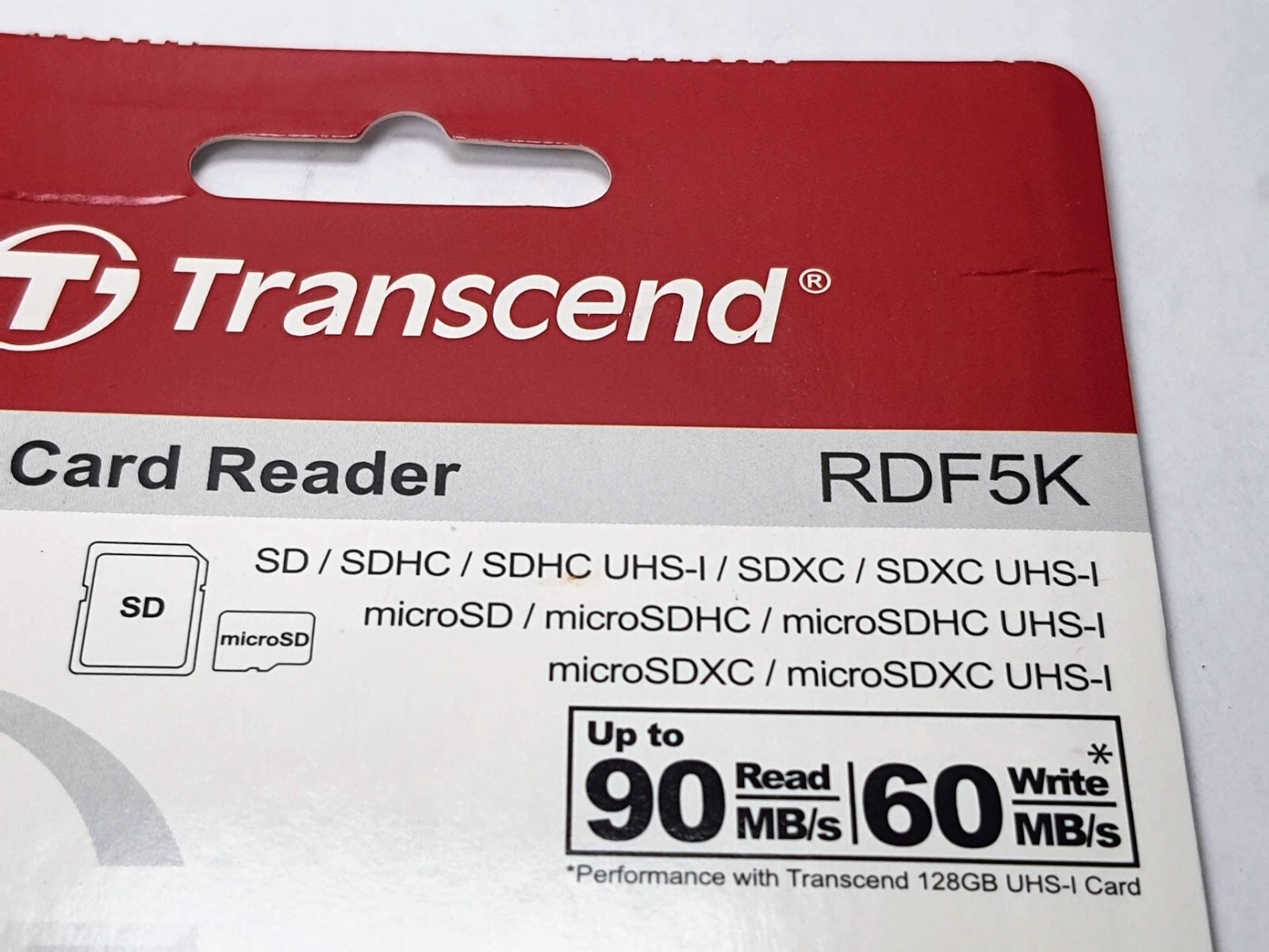 Transcend High-Speed RDF5K USB3.0 SDHC SDXC Micro SDHC Micro SDXC Card Reader SD