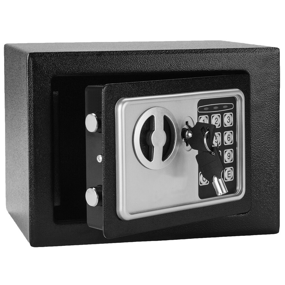 Electronic Digital Safe Box Keypad Lock Security Home Office Cash Jewelry Gun