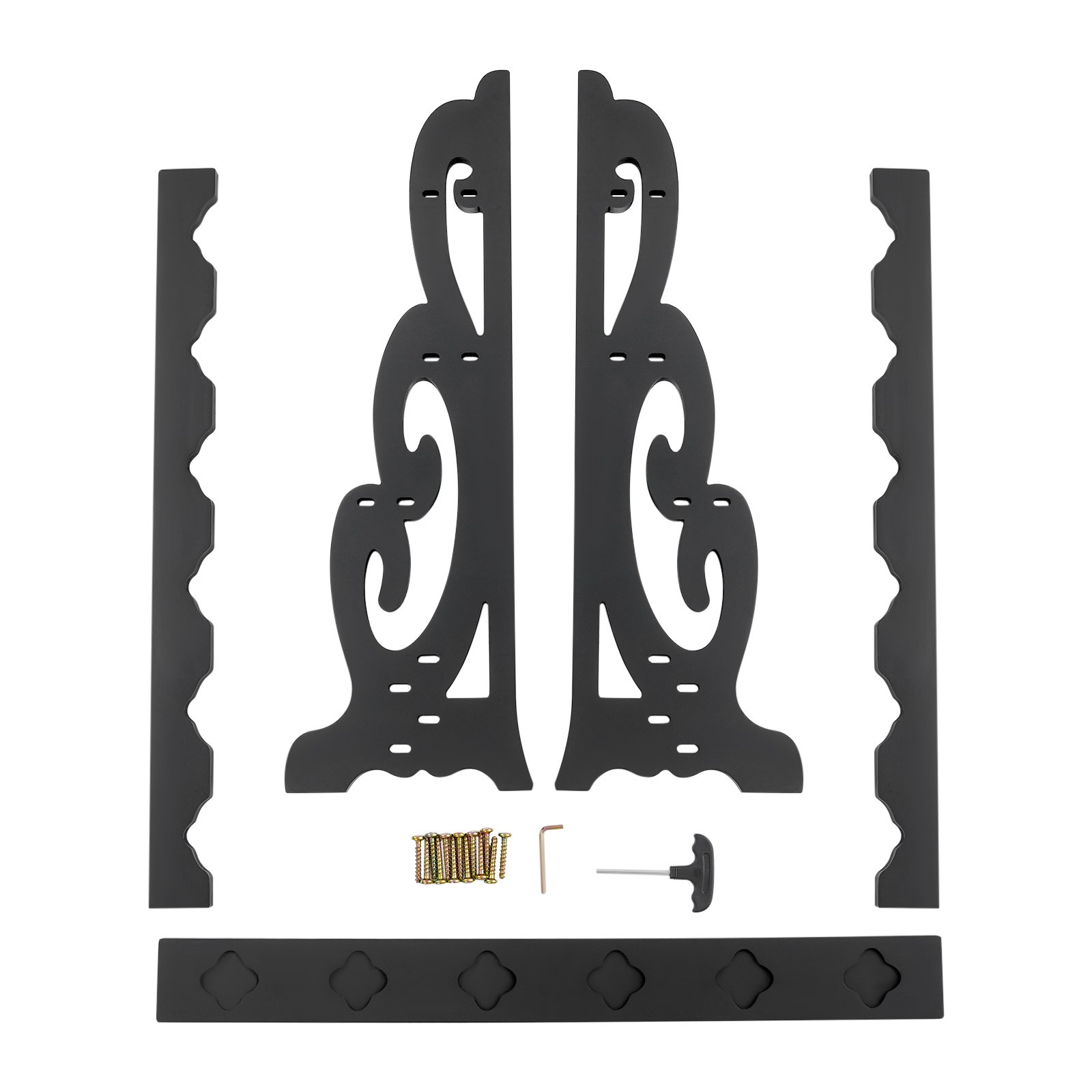 6 Hole Vertical Sword Sword Display Stand Adjustable Large Floor Sword Holder