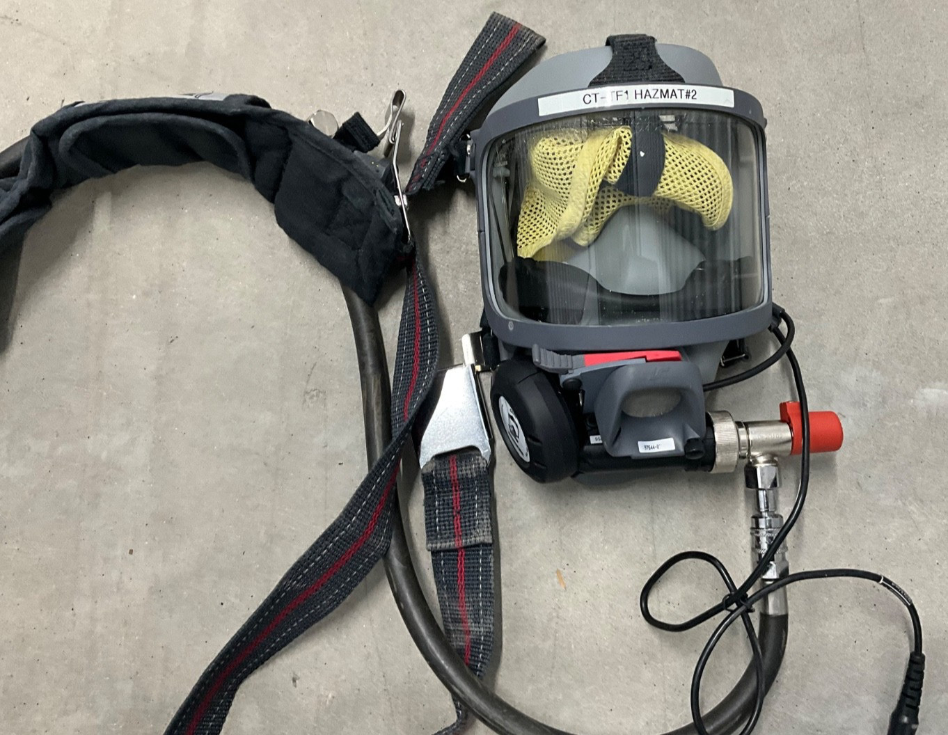 Interspiro 60 min Tank Harness an mask SCBA Firefighter Rescue Equipment