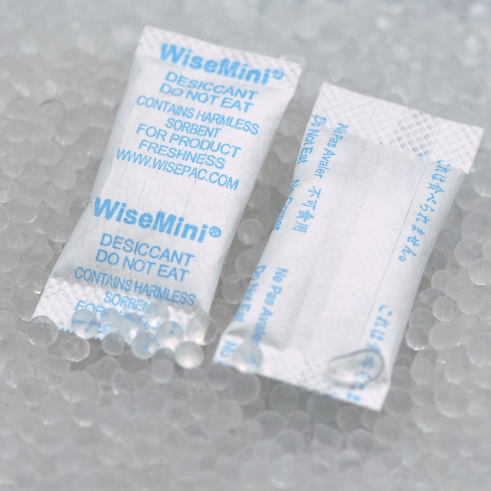 1 Gram 100 Silica Gel Packets, Tyvek Food Grade Dessicant Packs