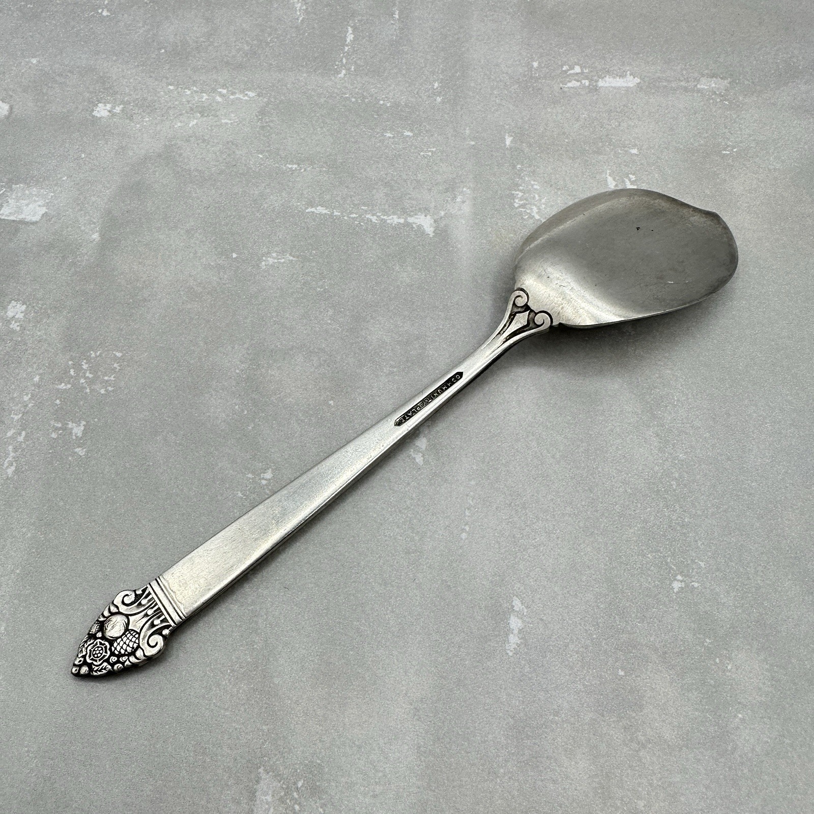 Oneida King Cedric Jelly Server 6" Community Plate Silverplate 1933 Replacement