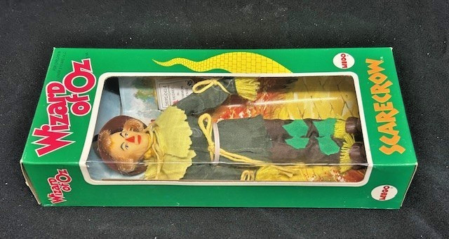 Vintage MEGO FIGURES 1974 WIZARD OF OZ Lot of (6) ORIGINAL BOXES UNUSED DOLLS