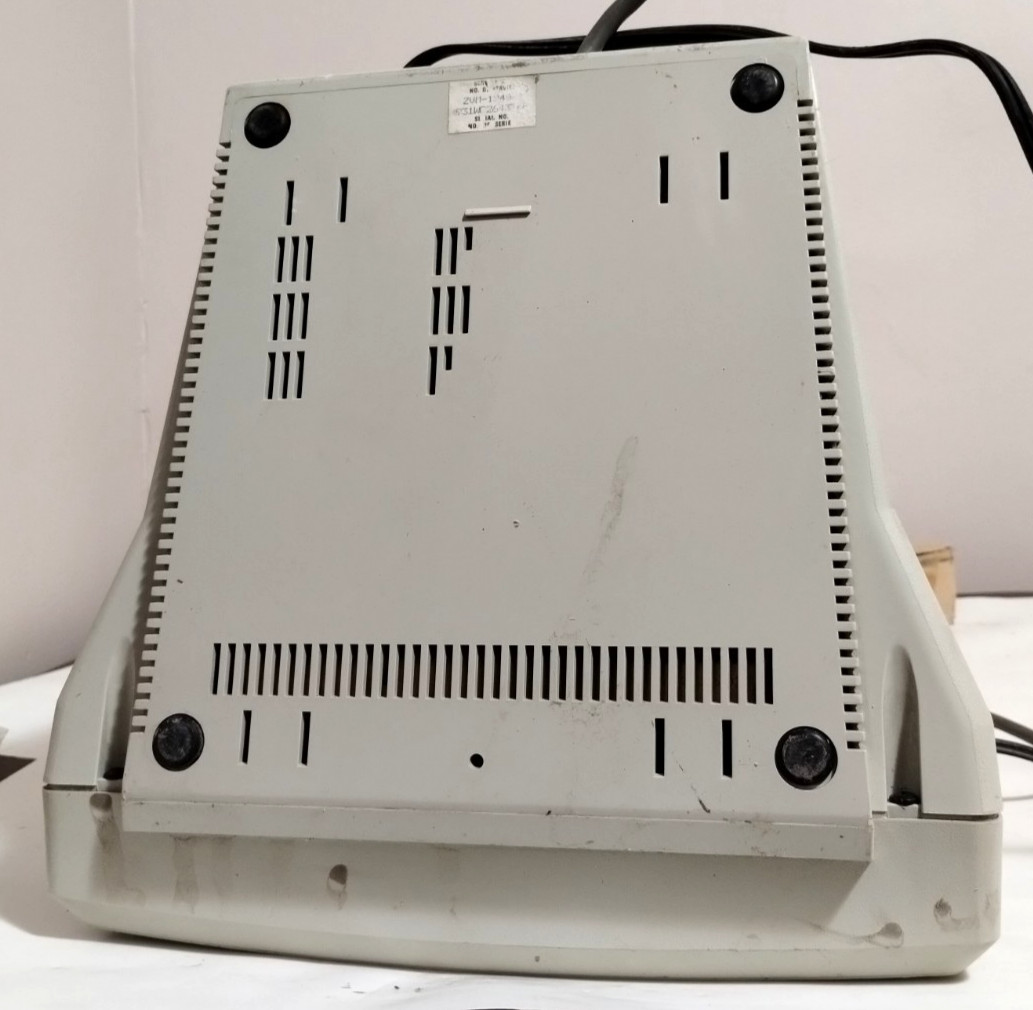 Zenith Monochrome Monitor VINTAGE WORKS! Bright! READ!