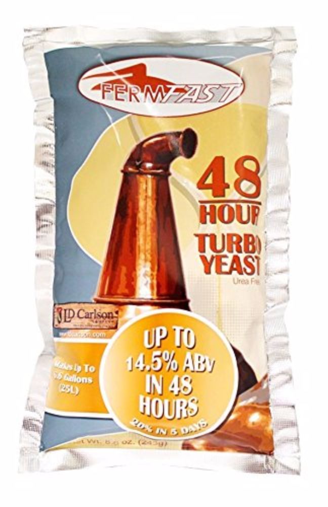 48 HOUR TURBO YEAST FERMFAST 243g PACKET