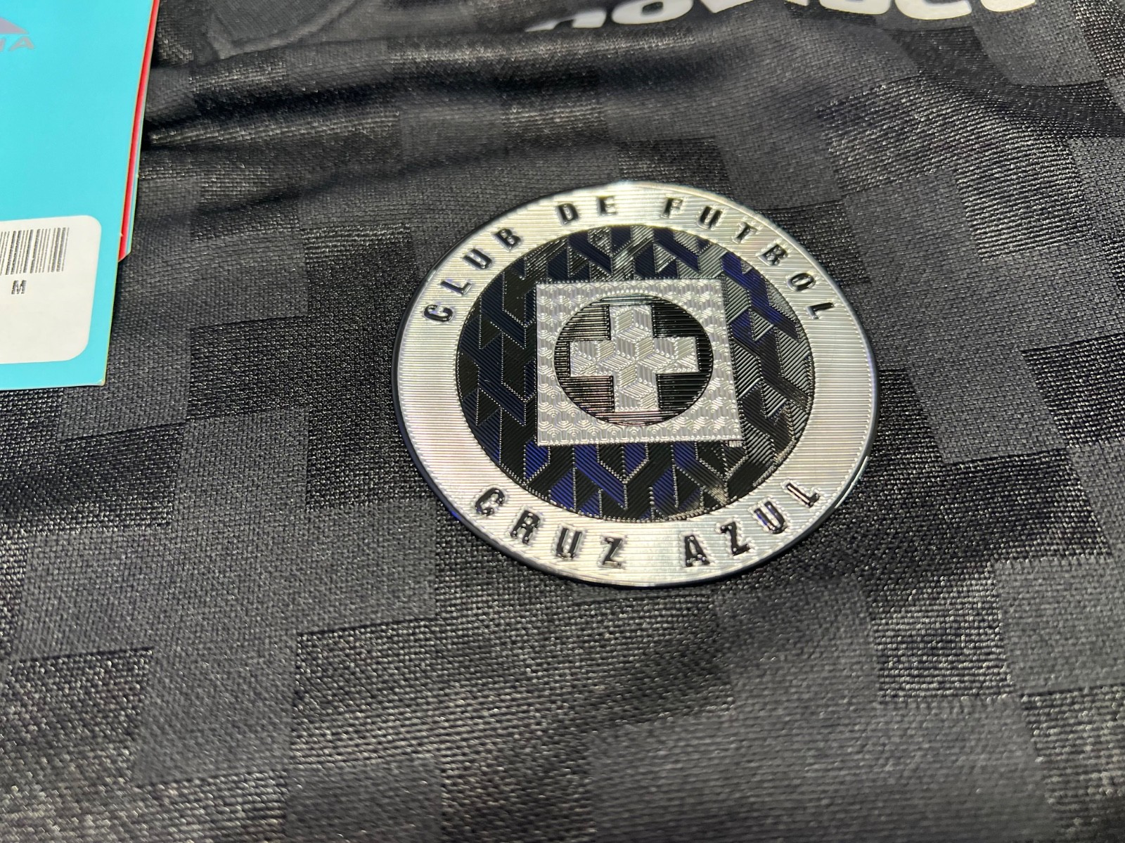 PIRMA CRUZ AZUL MEN'S JERSEY ALTERNATIVO BLACK 25/26 PARCHES 9 COPAS LIGA BBVA