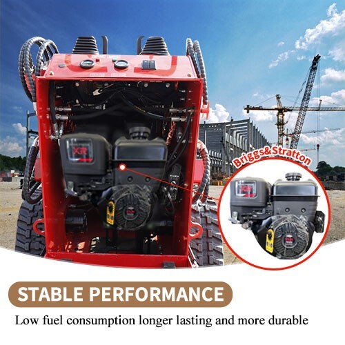 FREE SHIPPING 2025 Mini Skid Steer Loader 13.5HP EPA B&S Petrol Engine USA STOCK