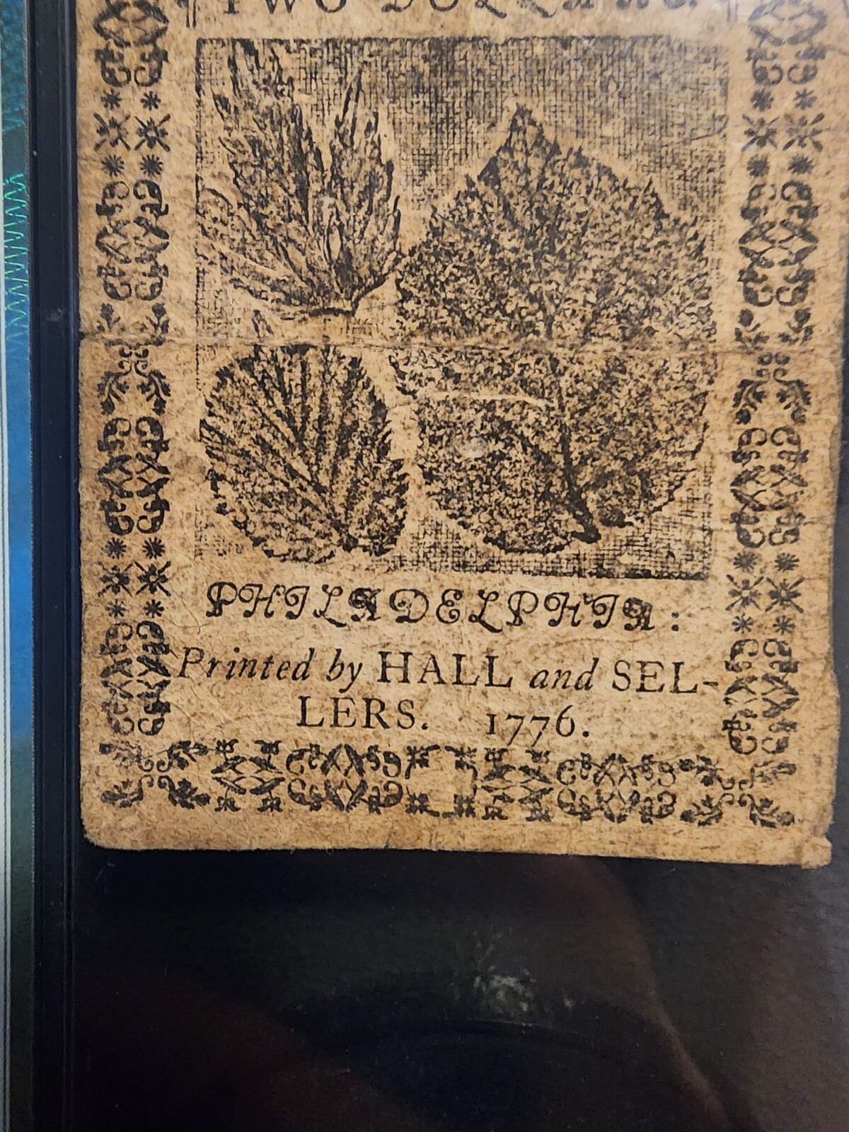 February 17, 1776 continental currency $2 PMG VF25 Fr#CC-24 Philadelphia