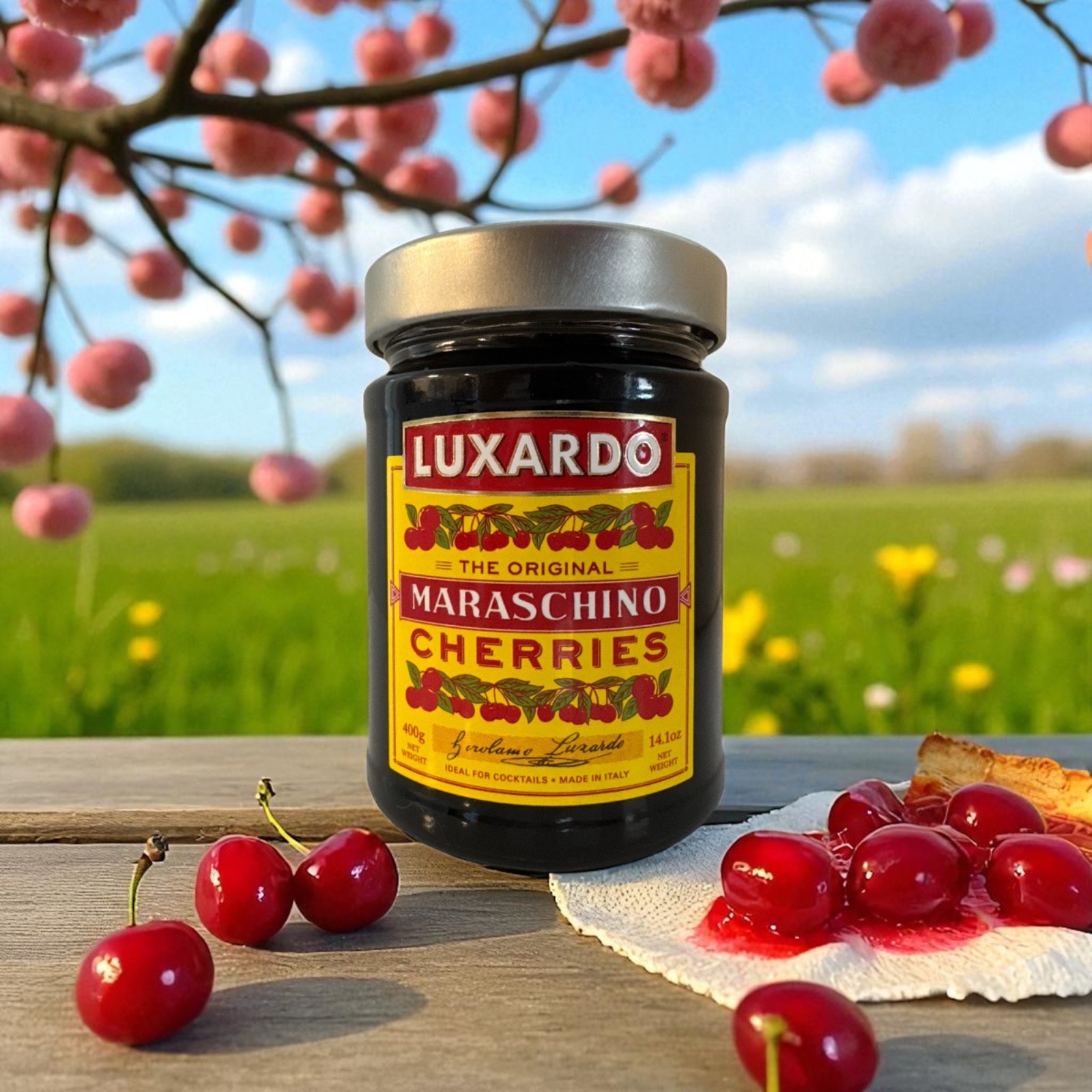 Luxardo The Original Maraschino Cherries 400g ( 14.1 oz ) Made in/From Italy
