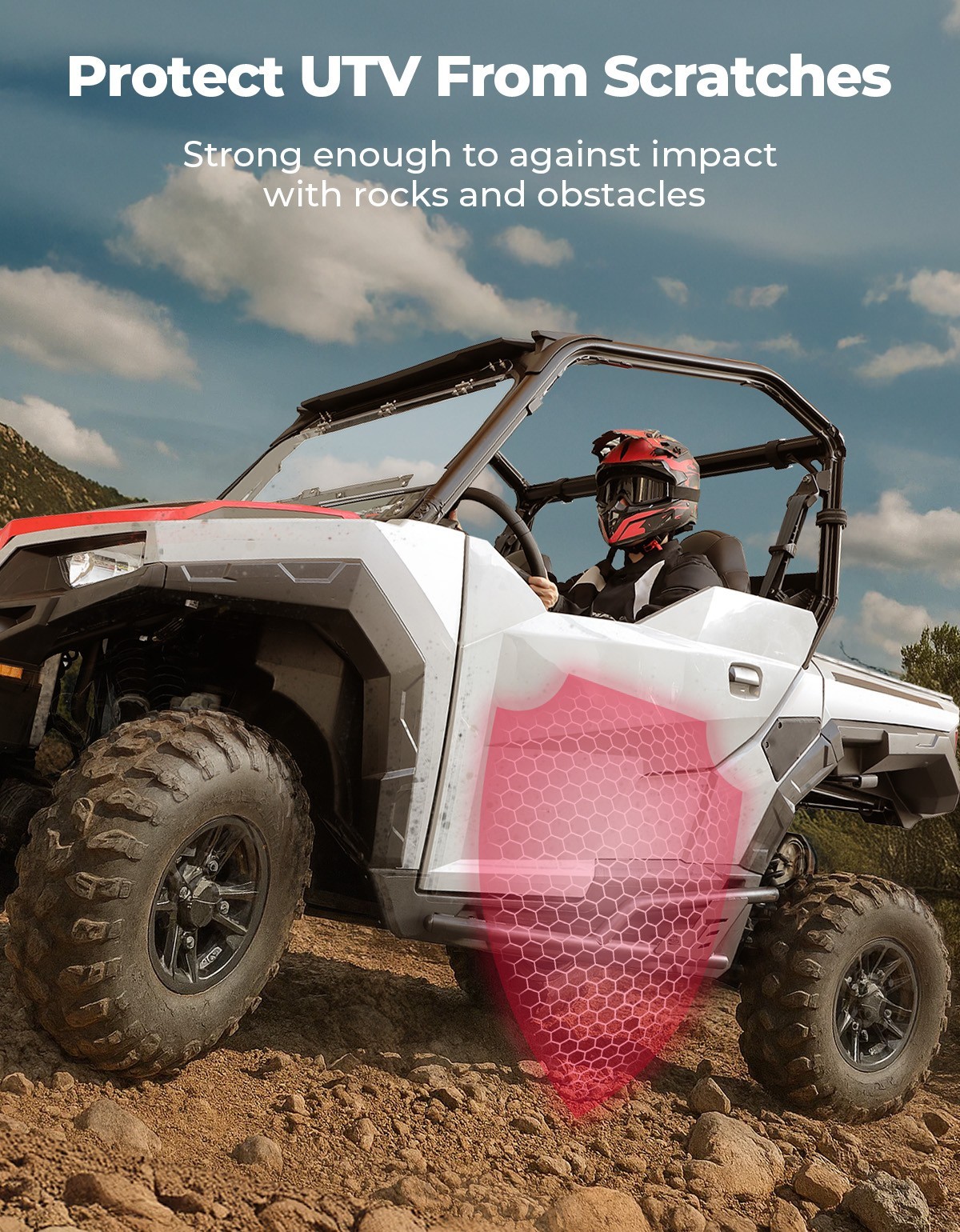 KEMIMOTO Nerf Bars Rock Sliders Heavy Duty For 2016-2025 General 1000/XP 1000