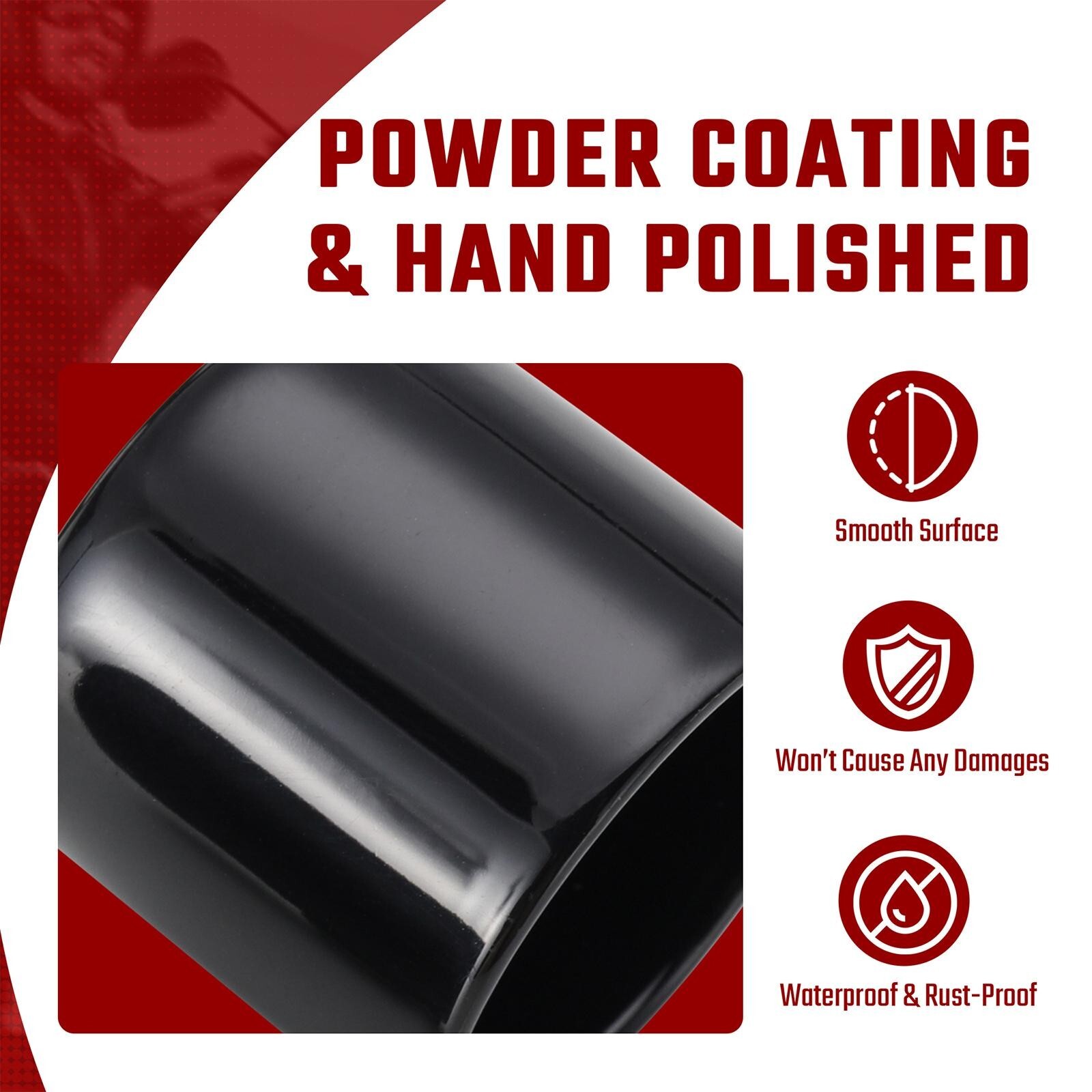 Complete Harley M8 Adjustable Pushrod Tube Cover Kit for 17-up Touring Softail