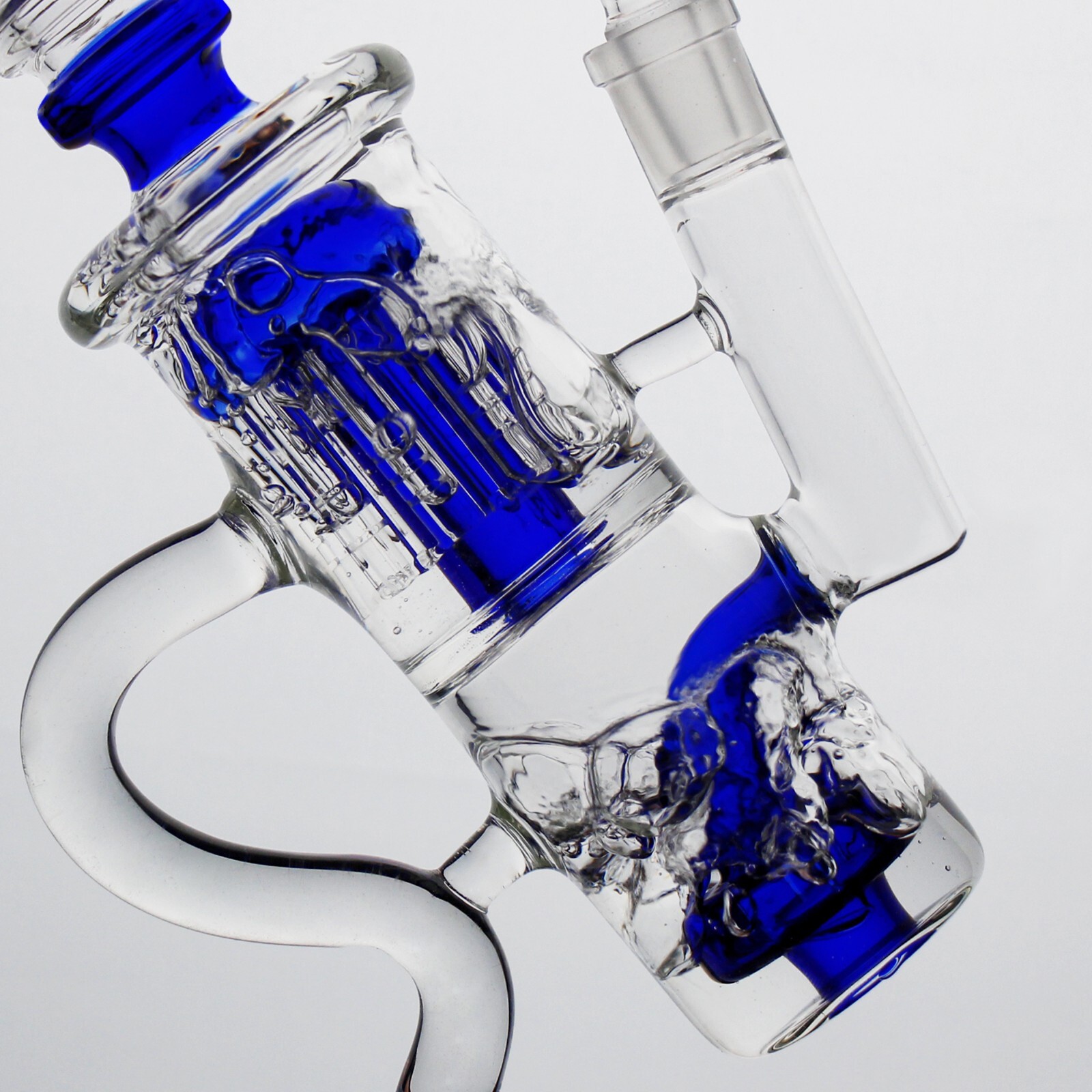 10'' Water Pipe Special Bong Perc Bong Smoking Hookah Heavy Glass Bongs