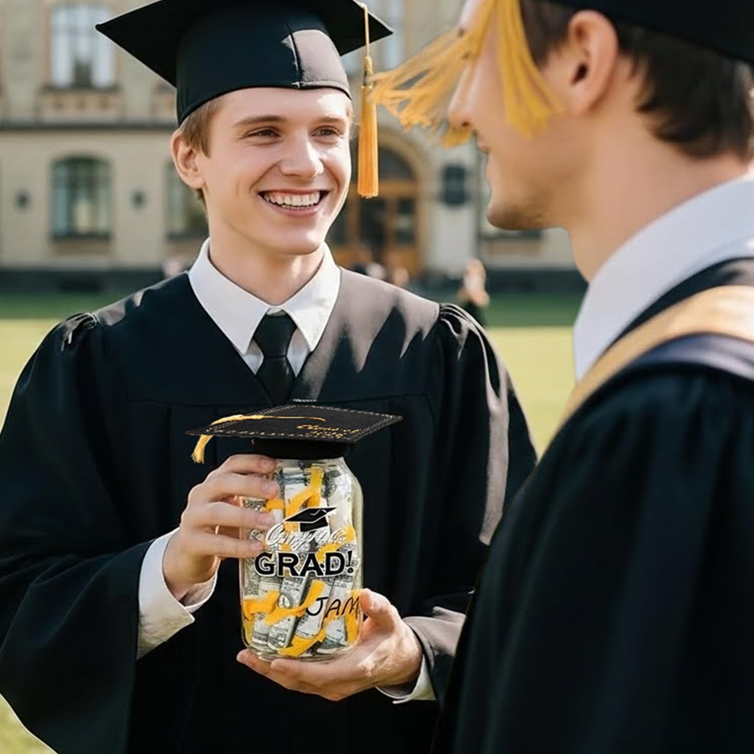 Graduation Gifts 2026 - Personalized Name Mason Jar - Filled with...