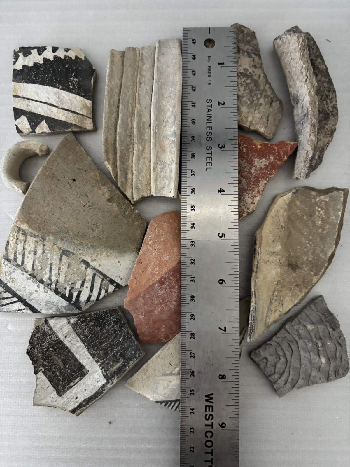 Ancient Anasazi Native American Pottery Shards Arizona L8F FREE SHIP