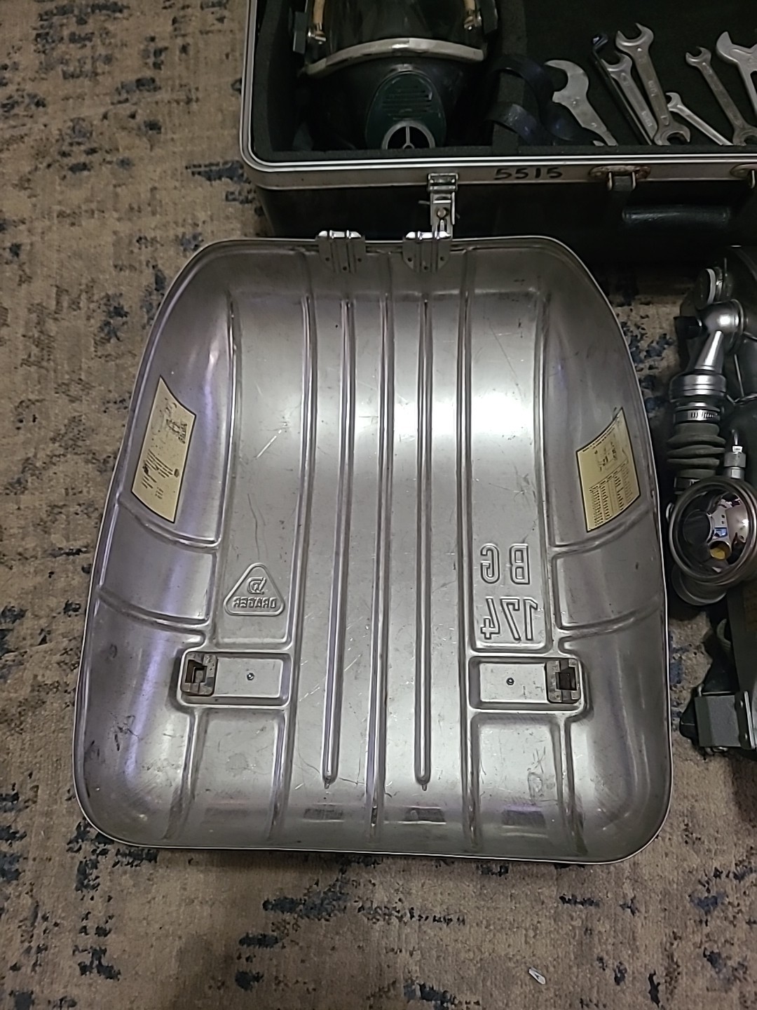 Drager Model Number # BG174-A Breathing Apparatus For Parts Or Repair Cover Only