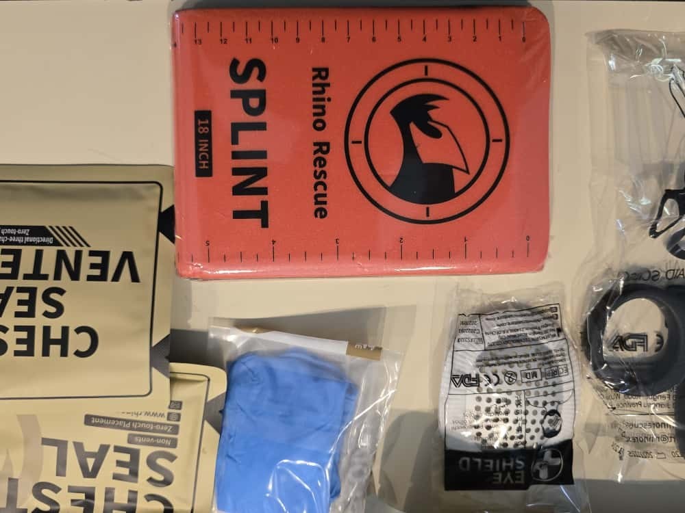 Rhino Rescue Trauma Kit / IFAK Refill Lot - NEW Sealed - Truck/Travel Kit