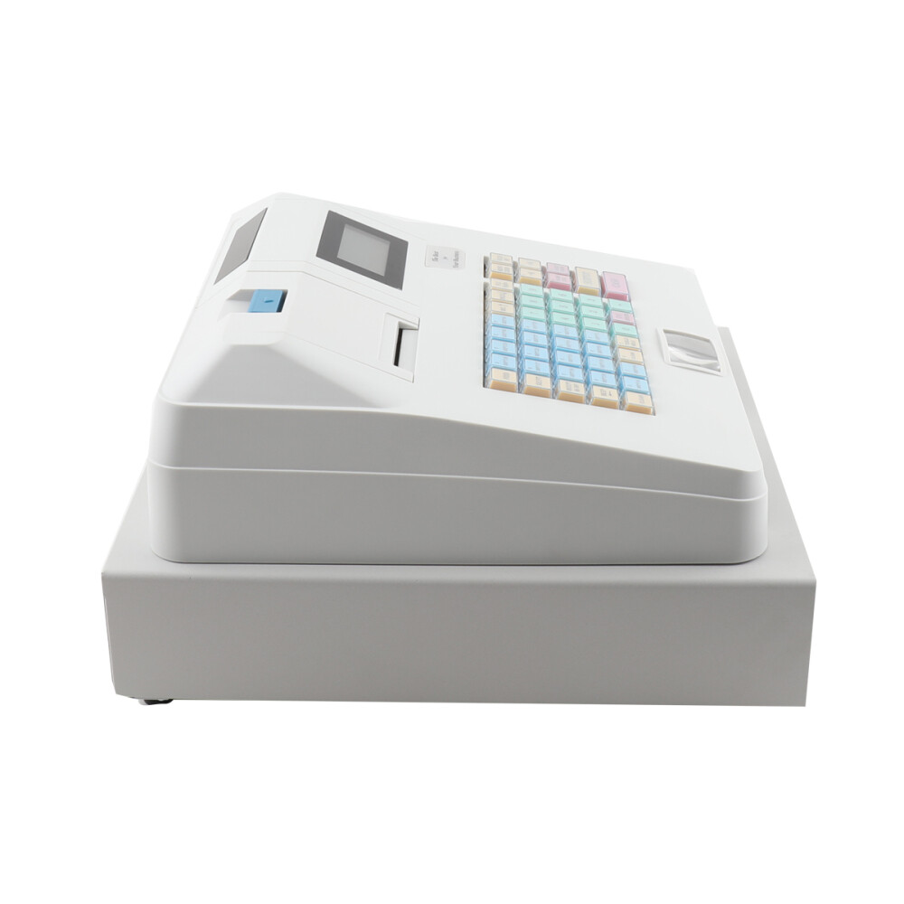 8 Digital LED Electronic Cash Register 48 Keys with Thermal Printer for Retail