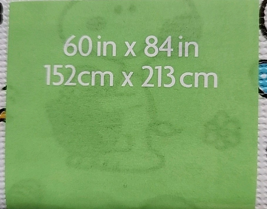 Peanuts Snoopy Easter Tablecloth 60x84