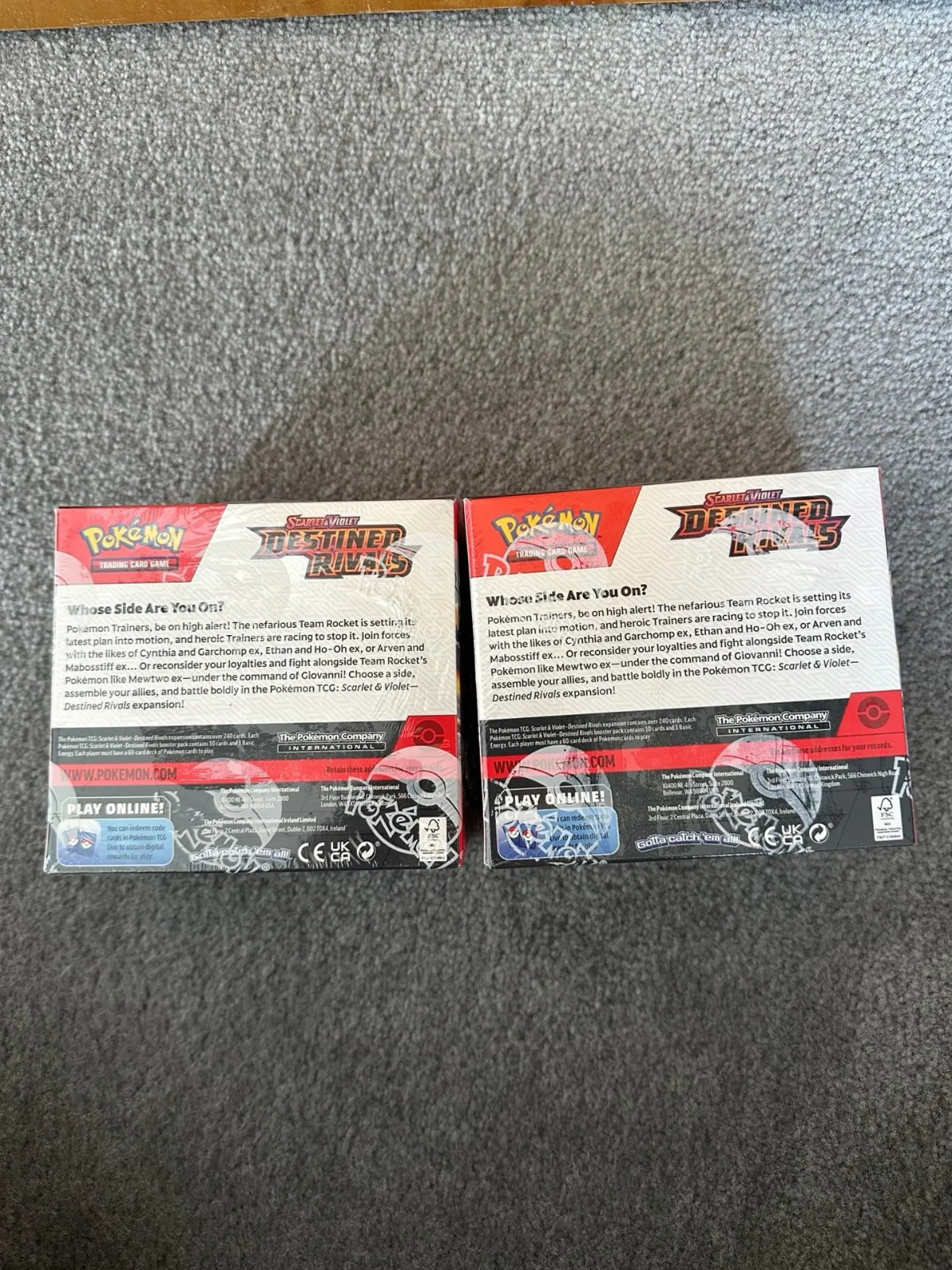 Pokemon TCG: S&V Destined Rivals Factory Sealed Booster Box
