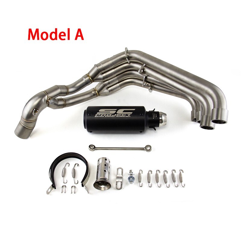 For Honda CBR650R CBR650F 2014-2024 CB650R Full System Exhaust Tips Header Pipe