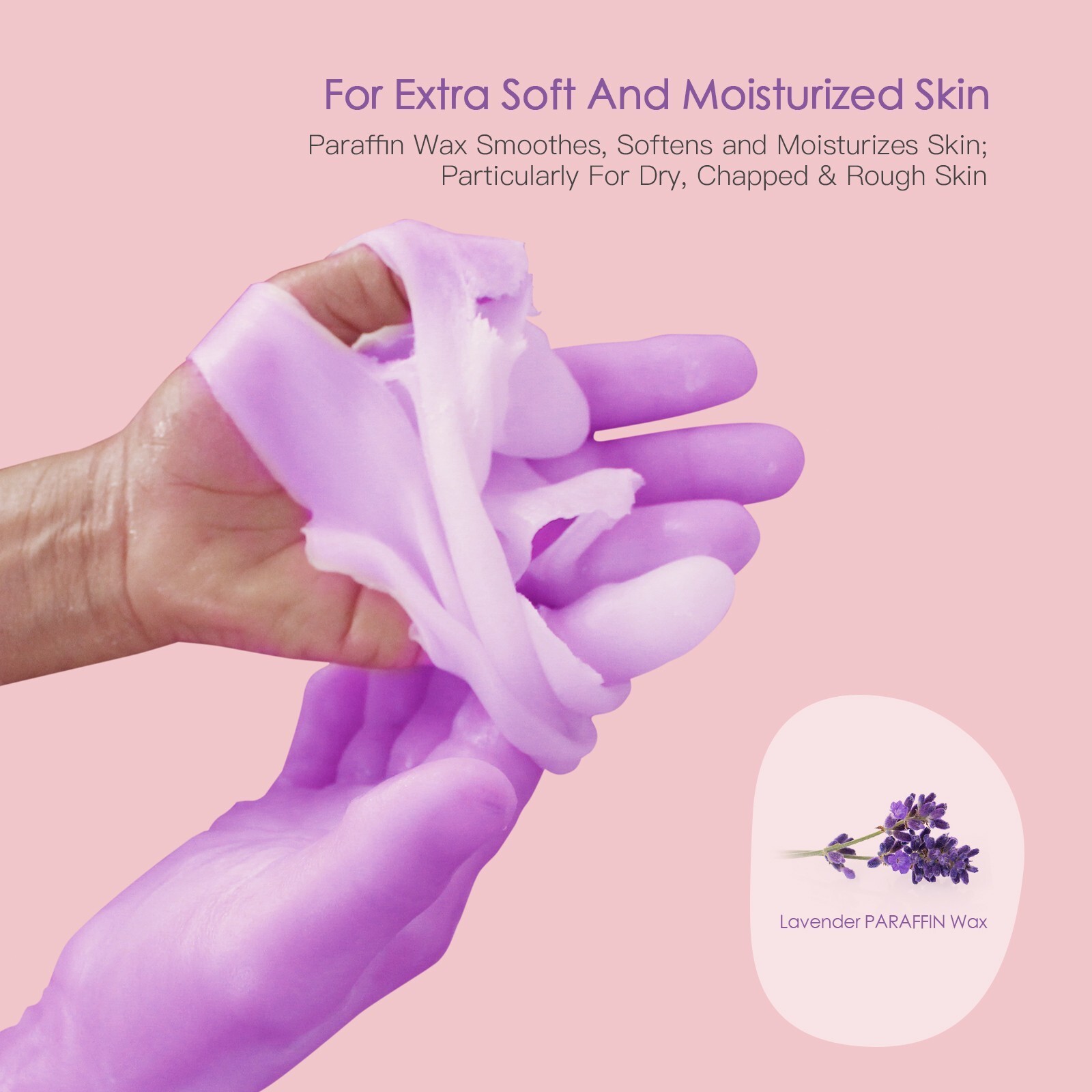 EasyinBeauty For Hands and Feet Paraffin Hot Wax Spa Heating Pot For Smooth Skin