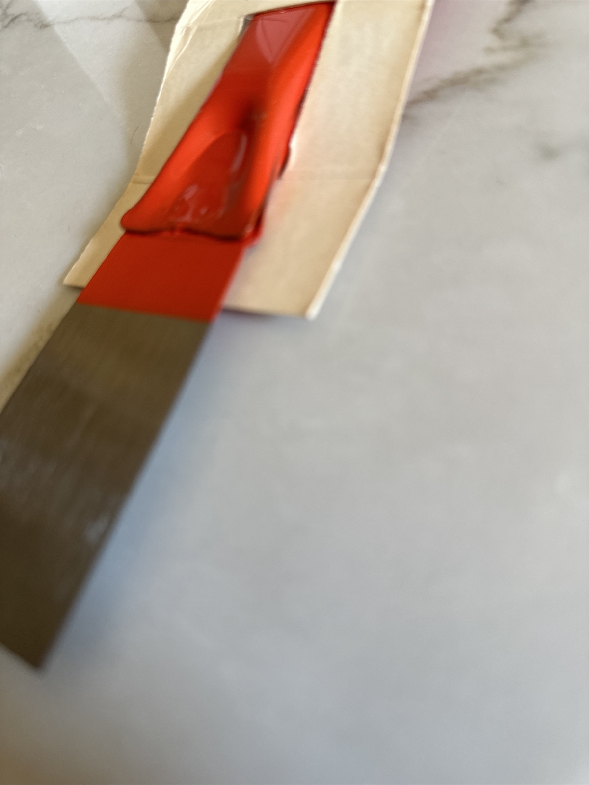 VINTAGE,WARNER No. 402 ,1-1/2" FLEX PUTTY KNIFE, (EXTREMELY RARE NEW)