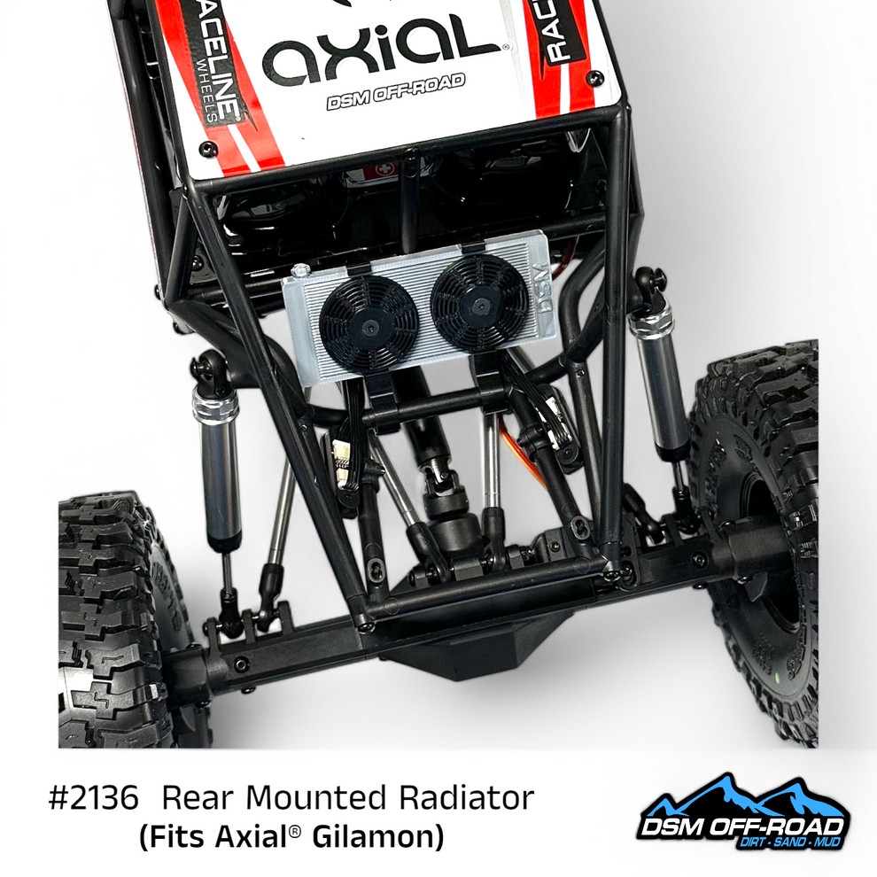 Rear Mounted Radiator (Fits Axial® Gilamon)
