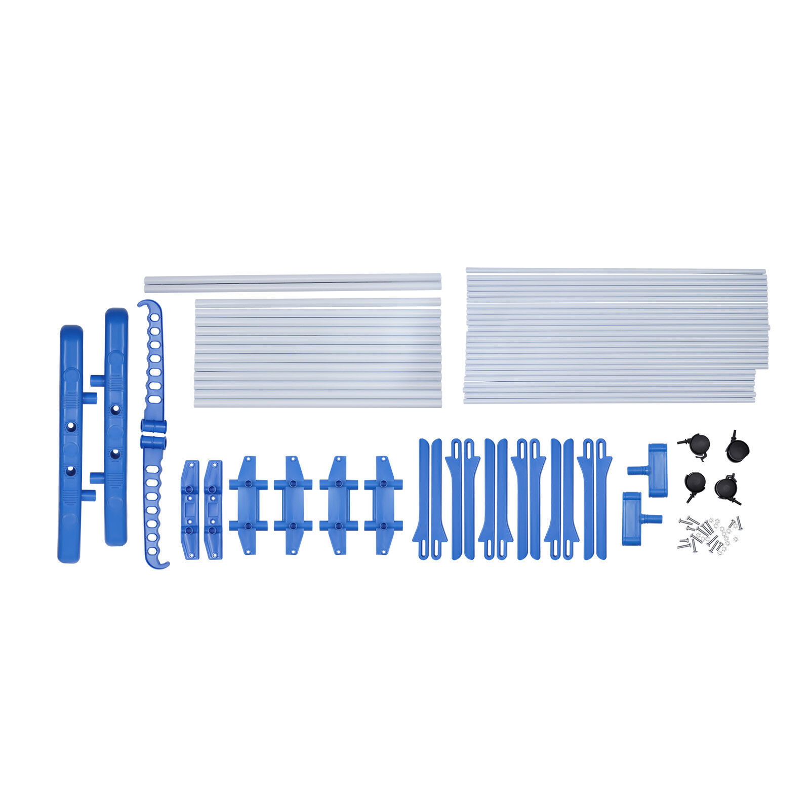 Laundry Clothes Drying Rack Folding Garment Rolling Dryer Hanger Heavy Duty