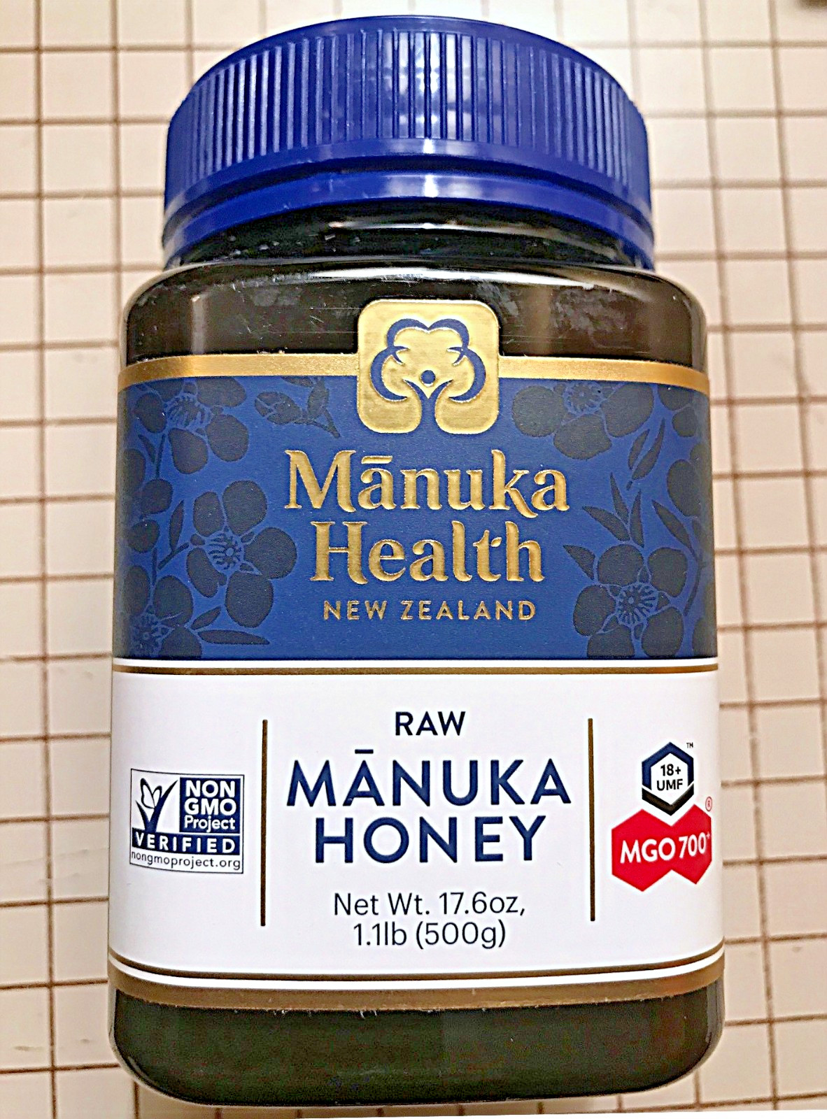 Manuka Health Manuka Honey New Zealand MGO 700+ UMF 18+ 500g 1.1LB =LOWEST=PRICE