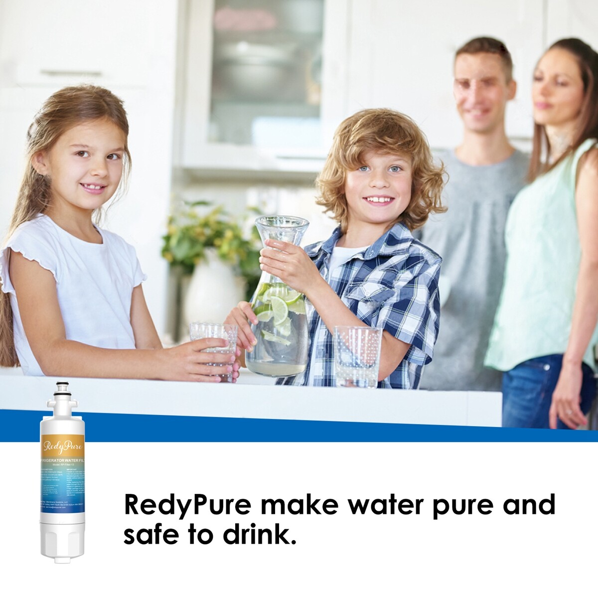 6 Pack Water Filter for LG LT700P ADQ36006101 HDX FML-3 9690 WF700 Refrigerator