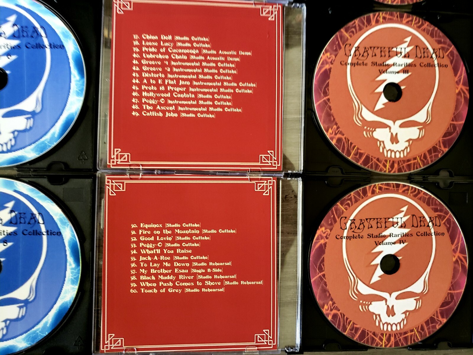 GRATEFUL DEAD 12 CDs COMPLETE LIVE & STUDIO RARITIES COLLECTIONS